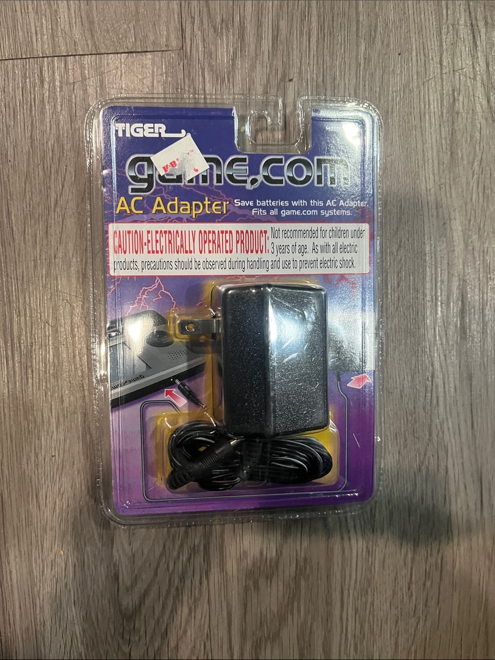 game.com AC Adapter - Black